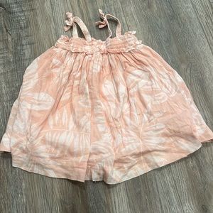 Gap flowy tropical dress